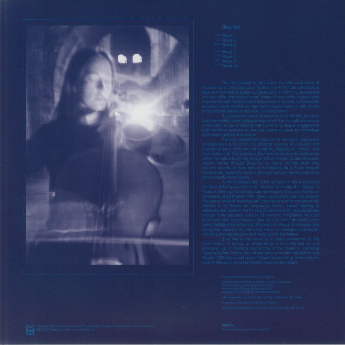 Lucy Railton - Blue Veil (LP)