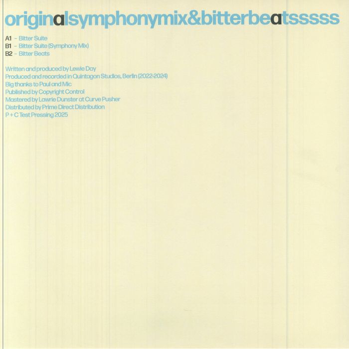 Tornado Wallace - Bitter Suite (12")