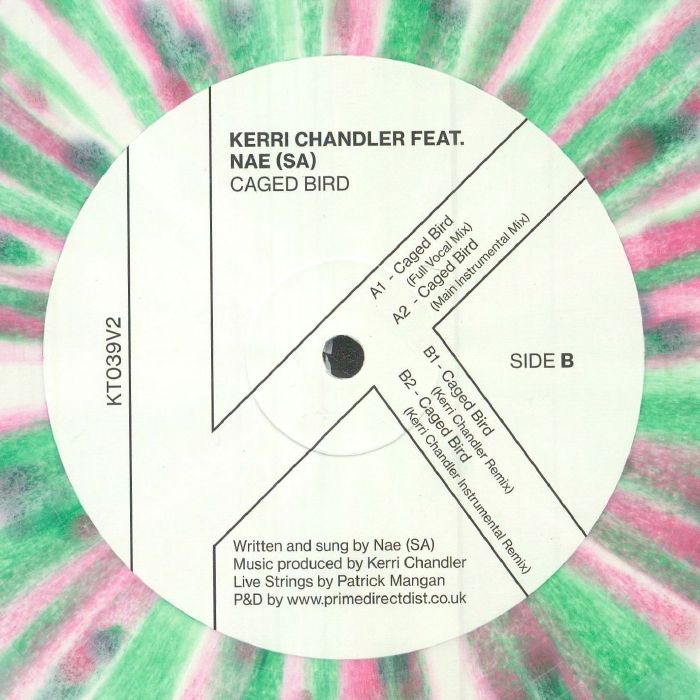 Kerri Chandler Feat. Nae (SA) - Caged Bird (12") (White Splatter)