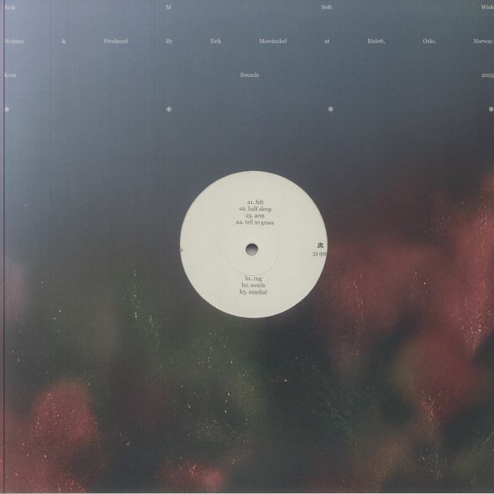 Erik M. – Soft Wish (LP, Kora, 2025) Back Cover