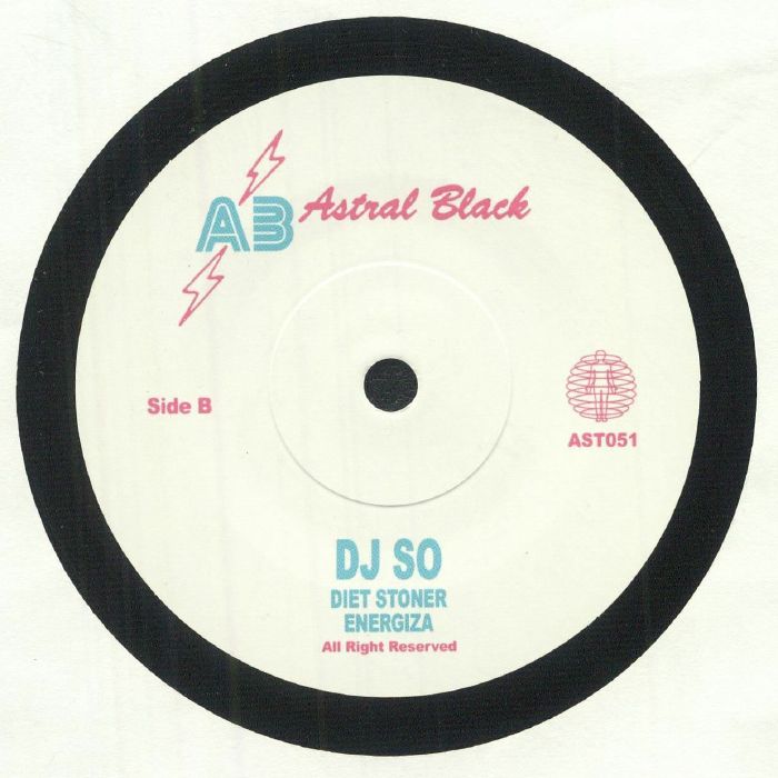 DJ SO – The Doctor (7", Astral Black, 2025) Back Cover