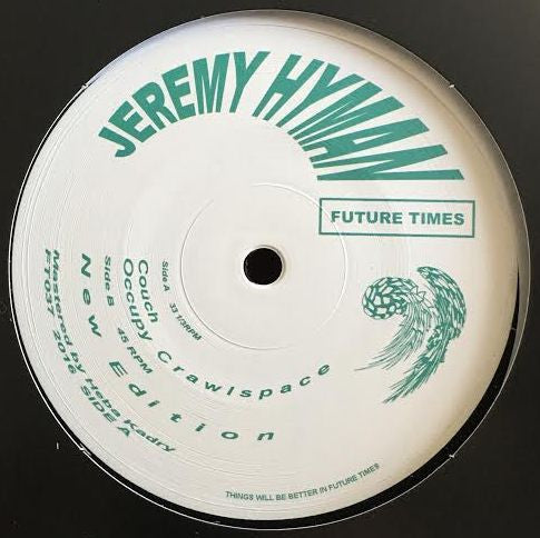 Jeremy Hyman – Couch (12", Future Times, 2016) Front Cover