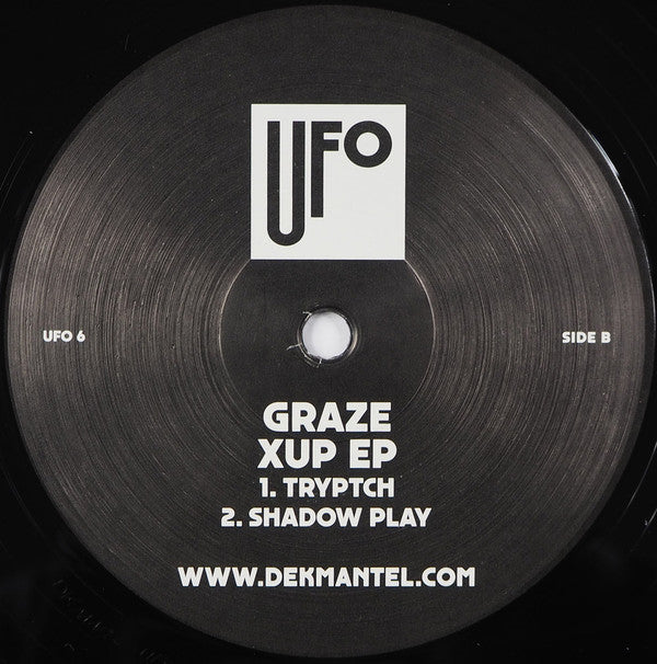Graze – XUP EP (12", Dekmantel UFO Series, 2016) Image 4