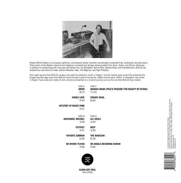 ÆOLUS – A Retrospective (2xLP, Aloha Got Soul, 2017) Back Cover