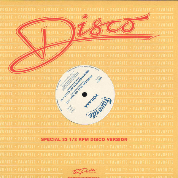 Voilaaa – African Music (12", Favorite Recordings, 2017) Back Cover