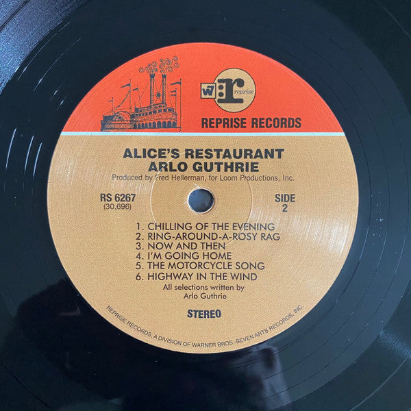 Arlo Guthrie – Alice's Restaurant (LP, Reprise Records, 2016) Image 4