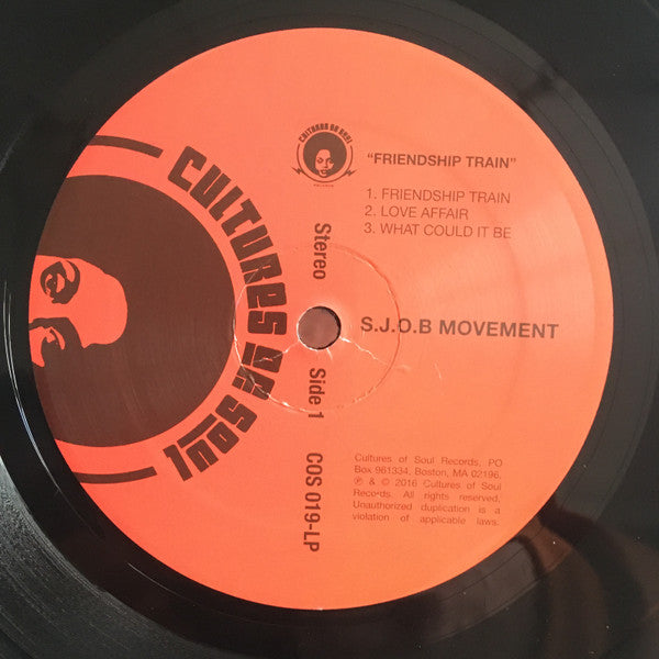 SJOB Movement – Friendship Train (LP, Cultures Of Soul Records, 2017) Image 5