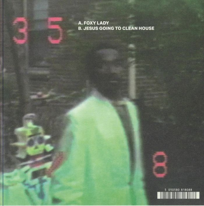 Lee Tracy Isaac Manning – Foxy Lady (7", Athens Of The North, 2024) Back Cover