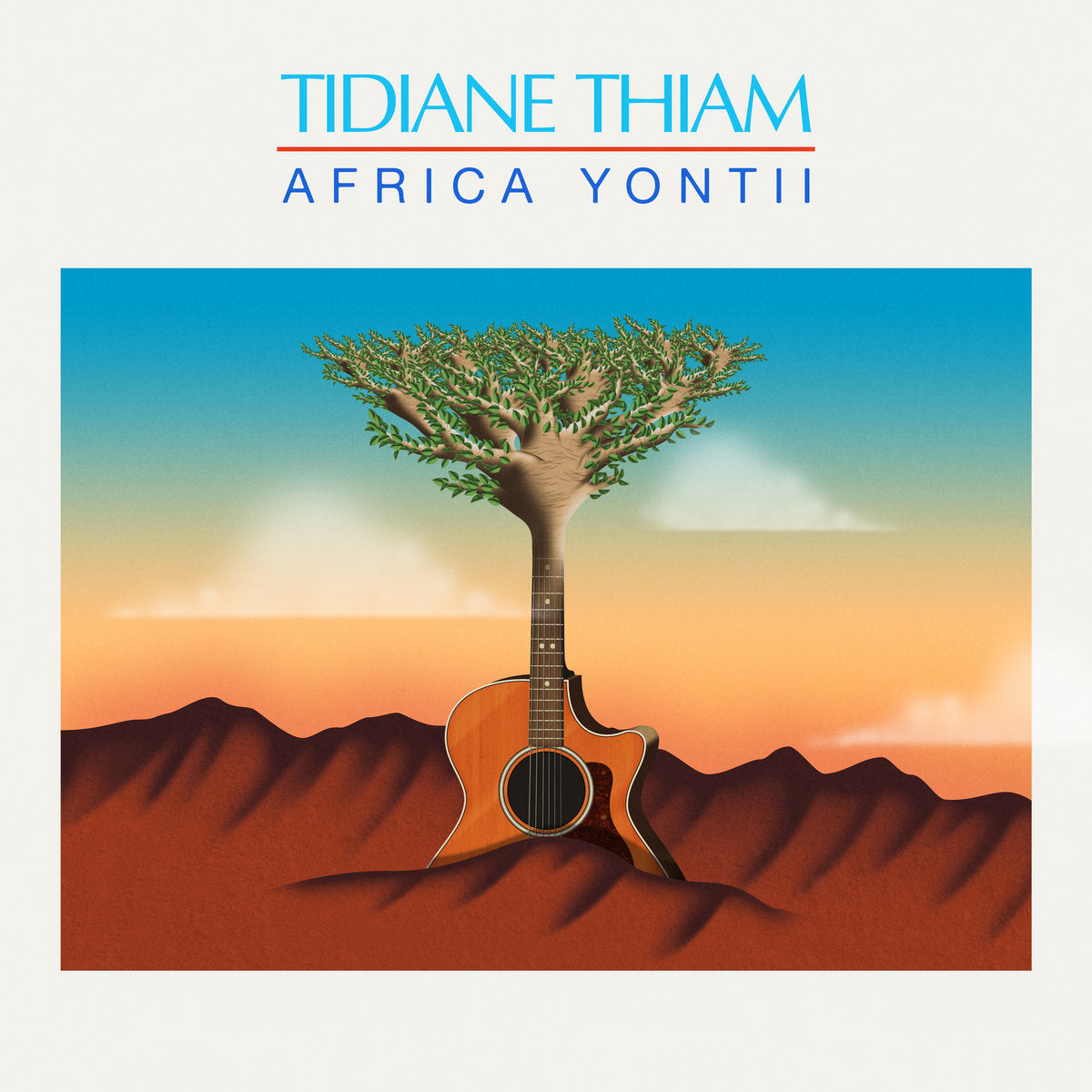 Tidiane Thiam – Africa Yontii (LP, Sahel Sounds, 2024) Front Cover