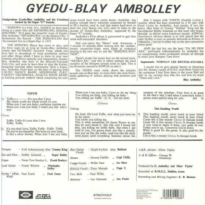 Gyedu Blay Ambolley - Simigwa (LP)