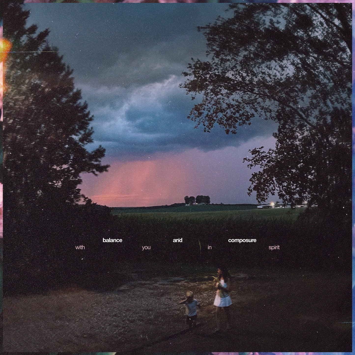 Balance And Composure – With You In Spirit (LP, Lavender, Memory Music, 2024) Front Cover