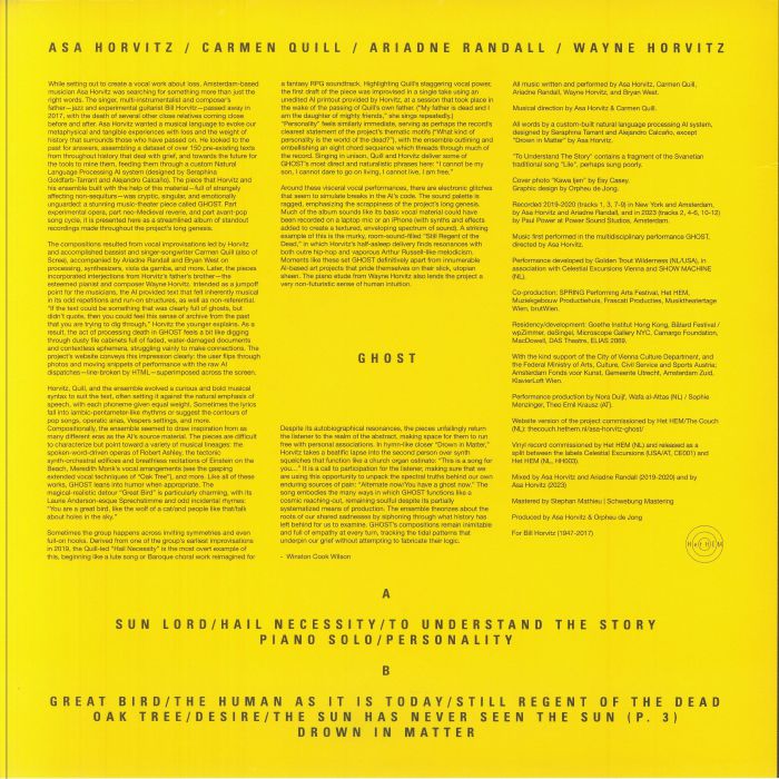 Asa Horvitz / Carmen Quill / Ariadne Randall / Wayne Horvitz - Ghost (LP)
