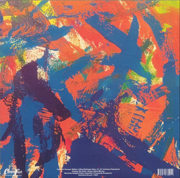 Reggie Dokes – The Vault Vol. 1 (2x12", CONTRAFACT, 2024) Back Cover
