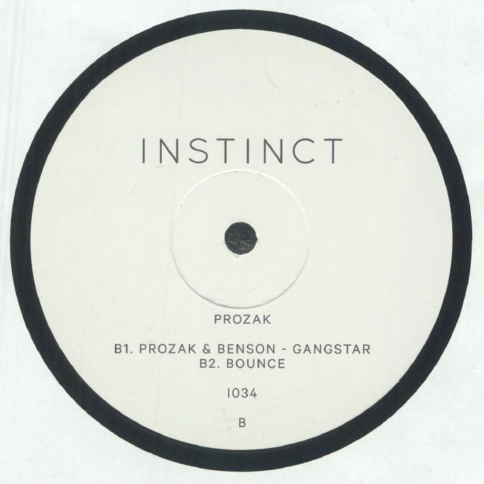 Prozak – Yush (12", Instinct, 2025) Back Cover