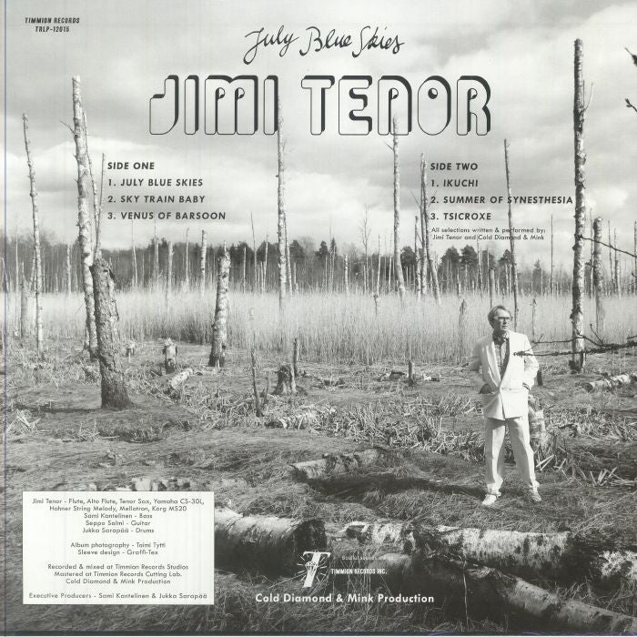 Jimi Tenor - July Blue Skies (LP) (Violet Smoke)