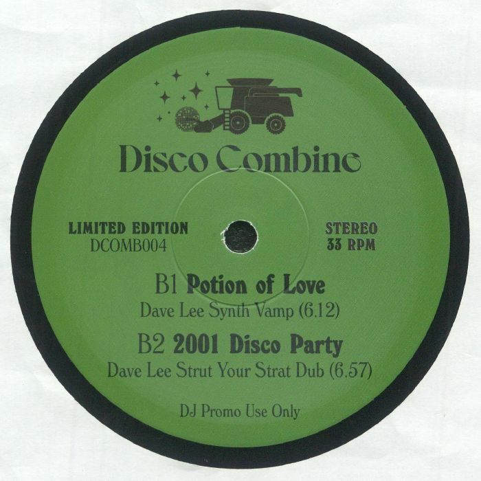 Dave Lee - 2001 Disco Party / Potion Of Love (12")