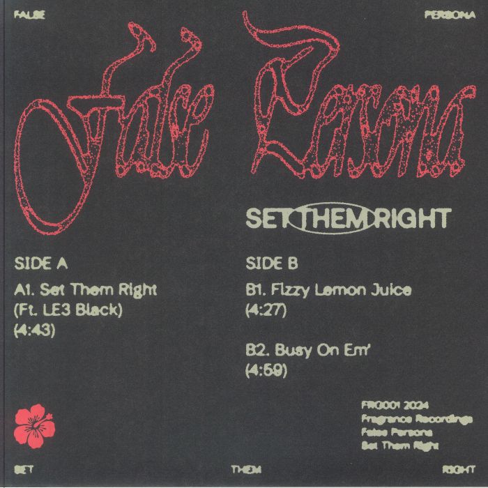 False Persona - Set Them Right (12")