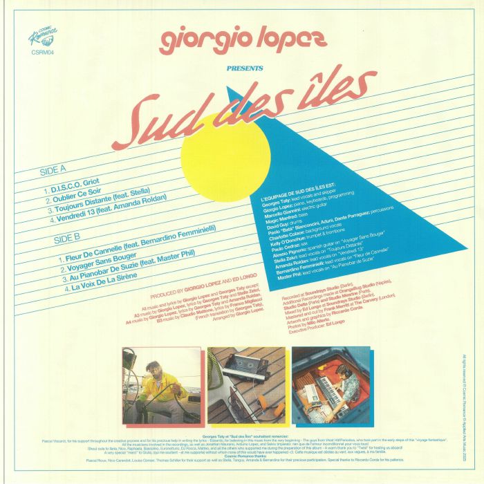 Giorgio Lopez - Sud des Îles (LP)