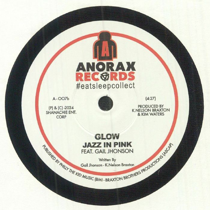Jazz In Pink Gail Johnson – Expansions (7", Anorax Records, 2025) Back Cover