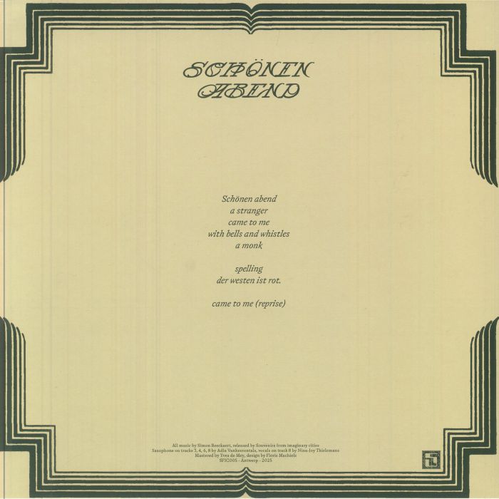 Simon B. - Schönen Abend (LP)