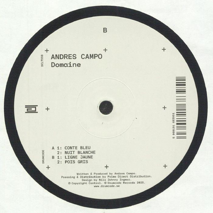 Andres Campo - Domaine (12")