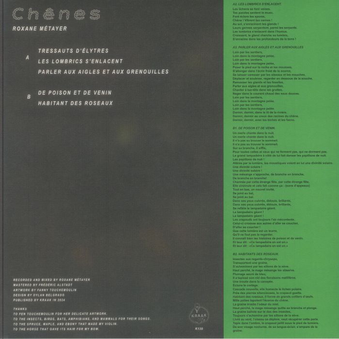 Roxane Métayer - Chênes (LP)