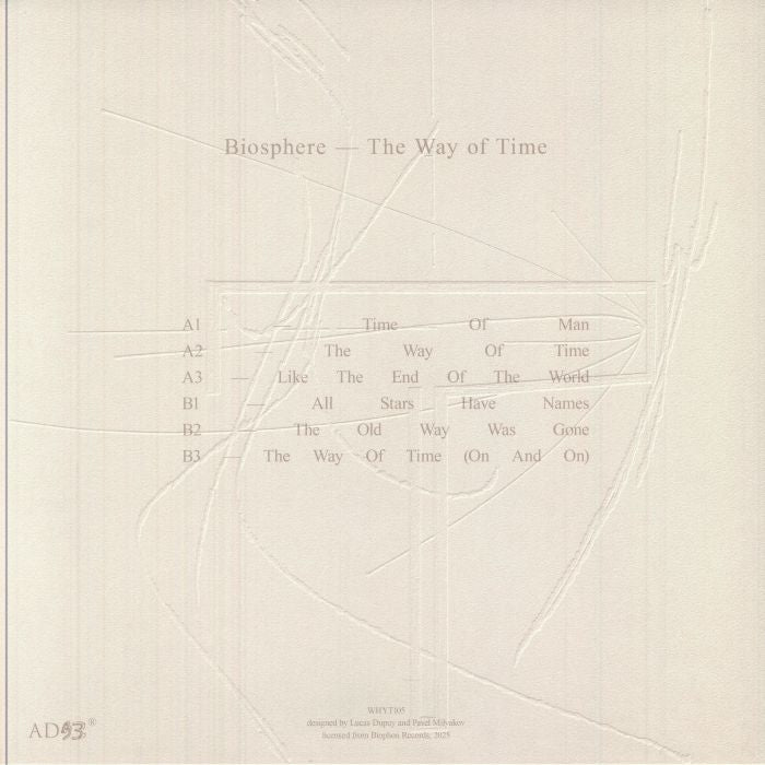 Biosphere - The Way Of Time (LP)
