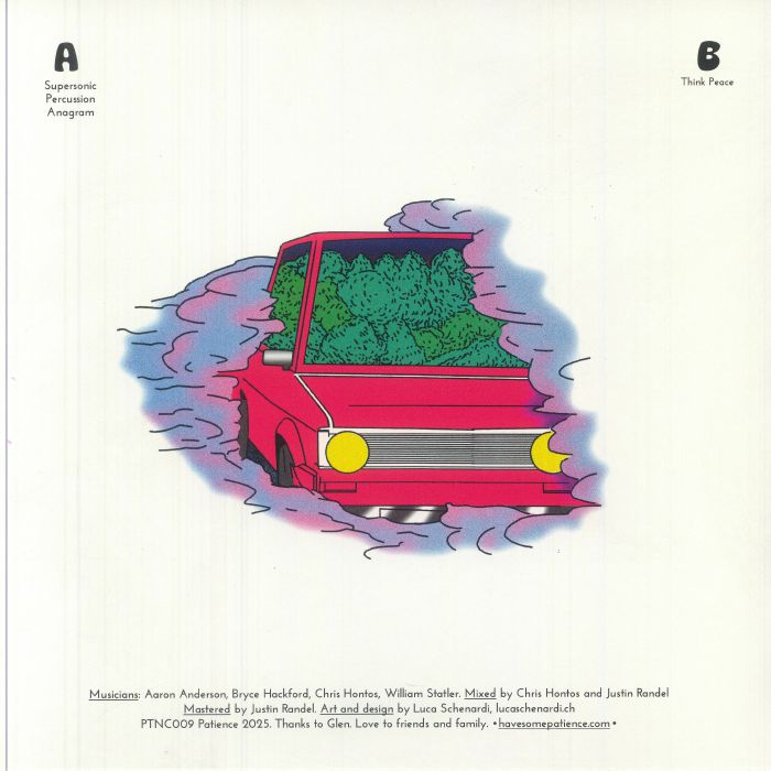 Nuke Watch – Wait For It... (LP, Impatience, 2025) Back Cover