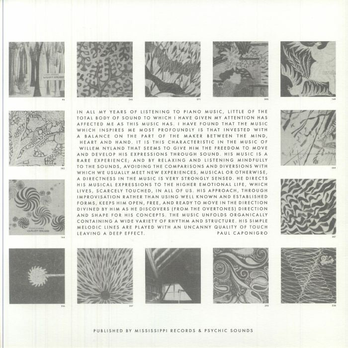 Willem Nyland - Piano Studies 337 (LP)