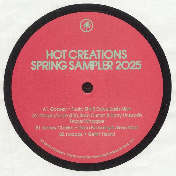 Various - Hot Creations Spring Sampler 2025 (12")