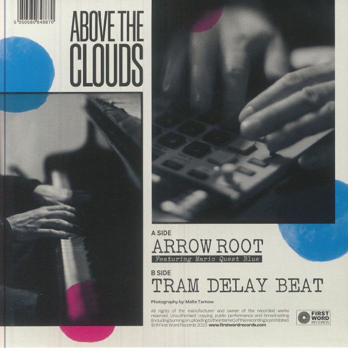 Above The Clouds – Arrow Root (7", First Word Records, 2025) Back Cover