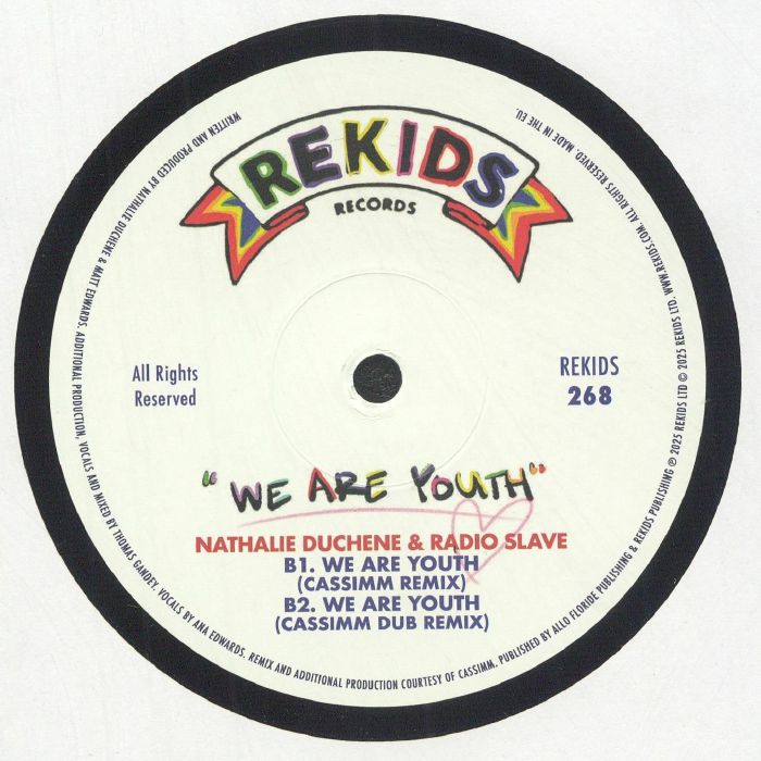 Nathalie Duchene & Radio Slave - We Are Youth (12")
