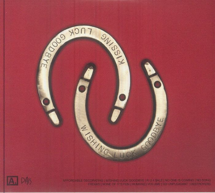 ADULT. – Kissing Luck Goodbye (LP, Opaque Red, Dais Records, 2026) Back Cover