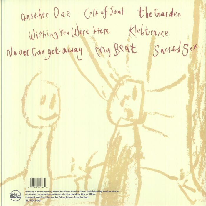 Blaze – Basic Blaze (2x12", Transparent Yellow, Slip 'N' Slide, 2026) Back Cover
