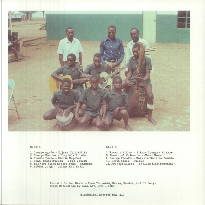 Various – Bulayo (Guitar Songs From Tanzania, Kenya, Zambia, And DR Congo) (LP, Mississippi Records, 2026) Back Cover