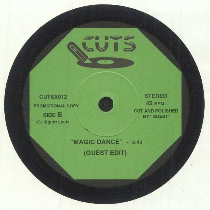 Guest – Guest Mini Edits Vol.8 (7", Cuts, 2026) Back Cover
