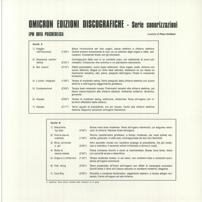 Piero Umiliani - Psichedelica (LP)