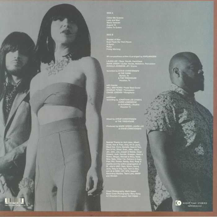 Khruangbin – Con Todo El Mundo (LP, Dead Oceans, 2018) Back Cover