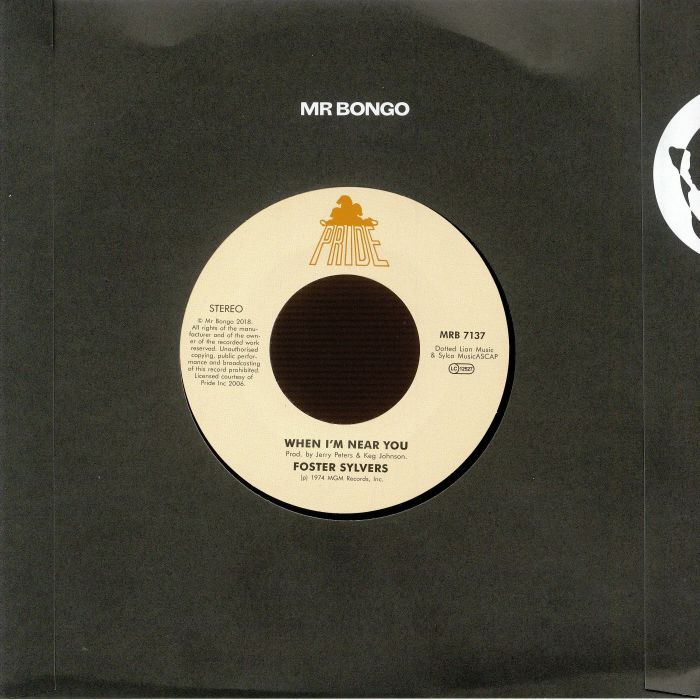 Foster Sylvers – Misdemeanor / When I'm Near You (7", Mr Bongo, 2018) Back Cover