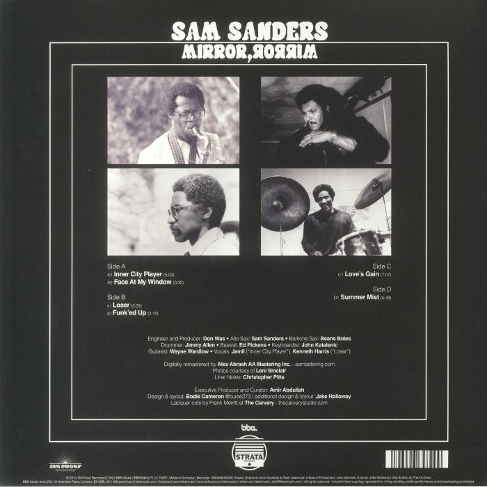Sam Sanders - Mirror, Mirror (2xLP)