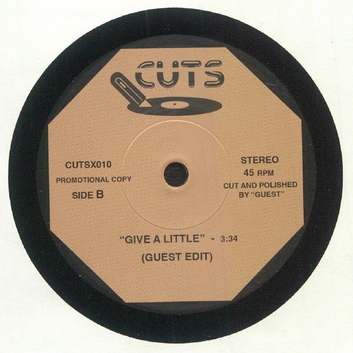 Guest – Guest Mini Edits Vol.6 (7", Cuts, 2025) Back Cover