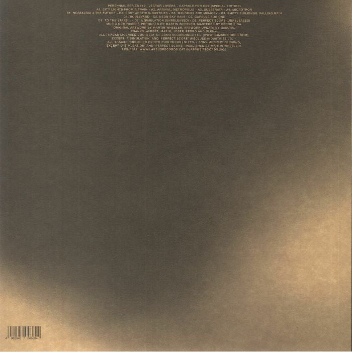 Vector Lovers - Capsule For One (Special Edition) (2xLP) (Cool Blue Marbled)