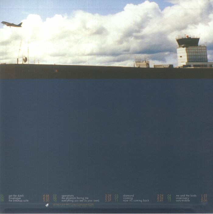 Duster – Contemporary Movement (LP, Blue/Cloudy Clear w/Silver Splatter Split, Numero Group, 2021) Back Cover