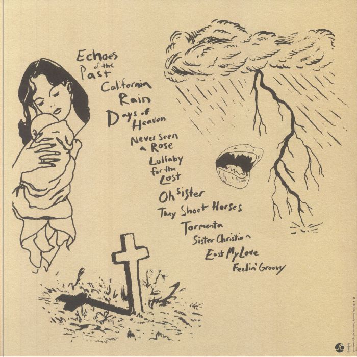 Current Joys – East My Love (LP, Olive, Secretly Canadian, 2024) Back Cover