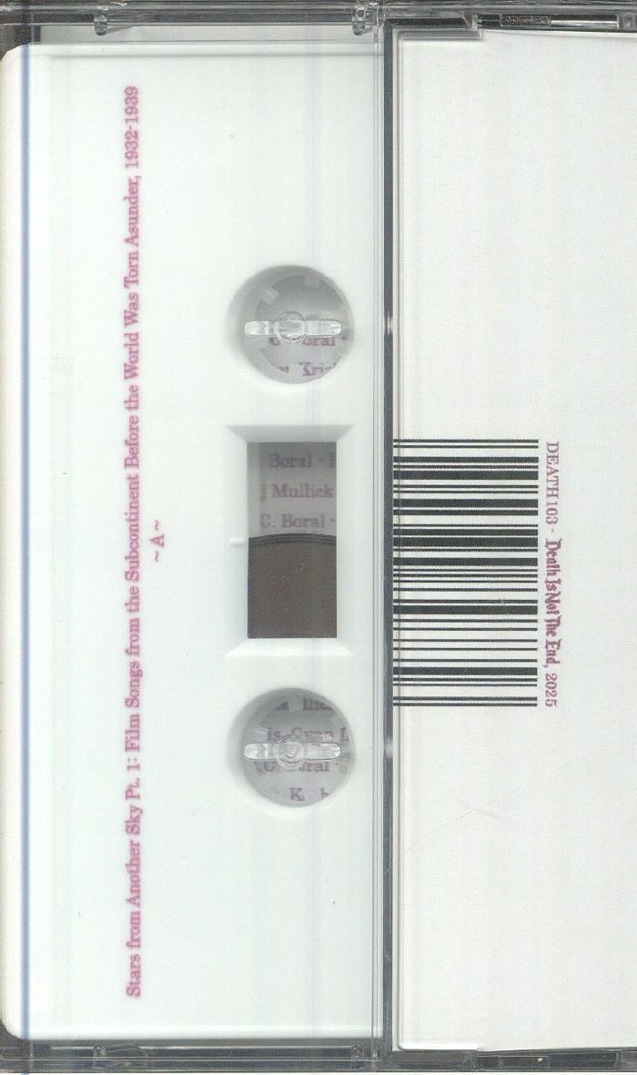 Various - Stars from Another Sky Pt. 1: Film Songs from the Subcontinent Before the World Was Torn Asunder, 1932-1939 (Cassette)