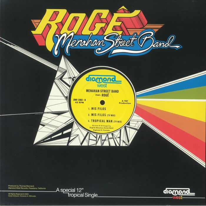 Menahan Street Band Feat. Rogê - Tropical Man (12")