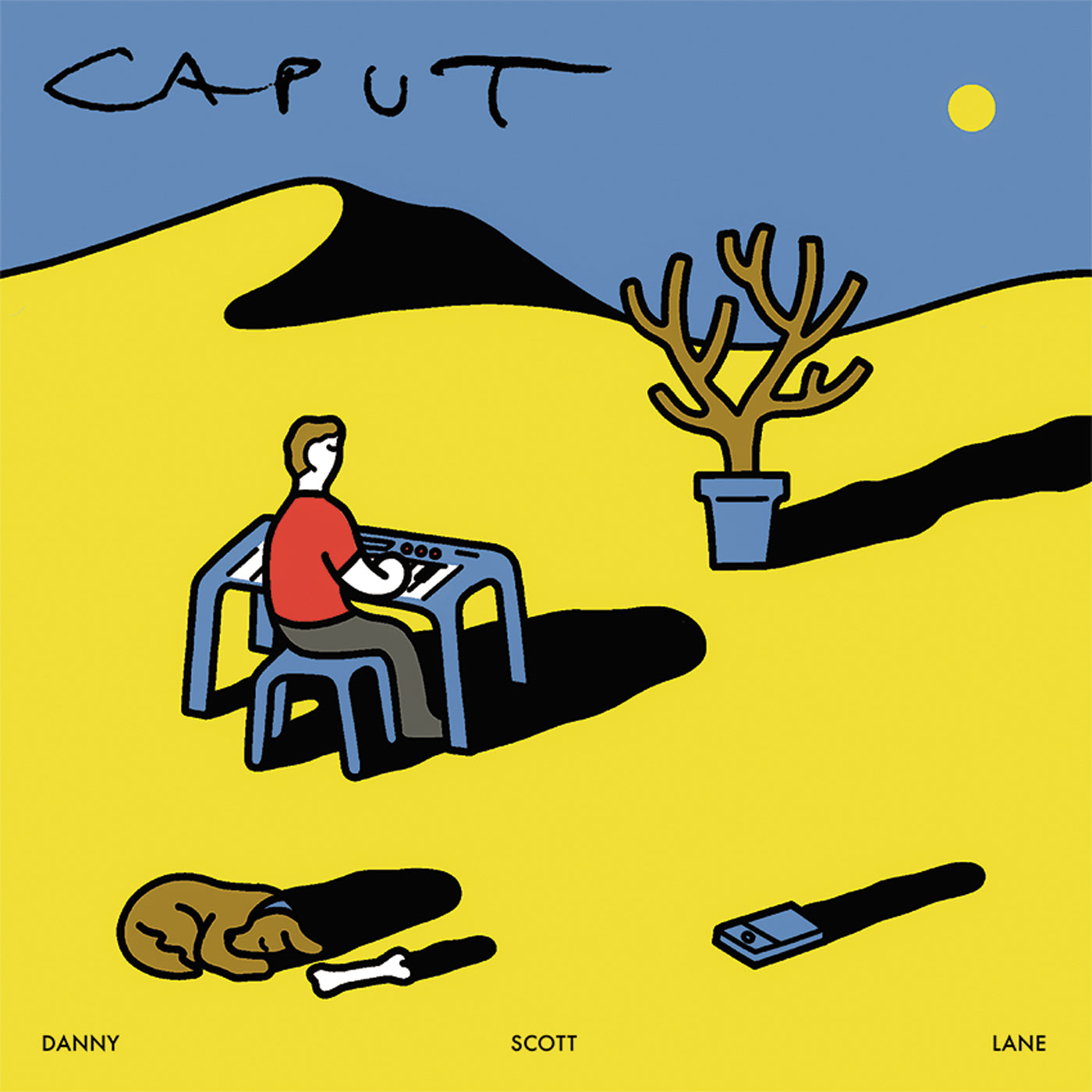 Danny Scott Lane – Caput (LP, We Release Whatever The Fuck We Want Records, 2024) Front Cover