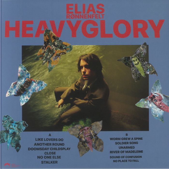 Elias Rønnenfelt – Heavy Glory (LP, 180g Red, Escho, 2025) Back Cover