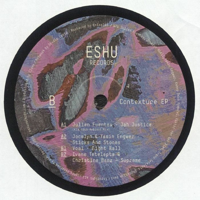 Various – Contexture EP (12", ESHU Records, 2024) Back Cover