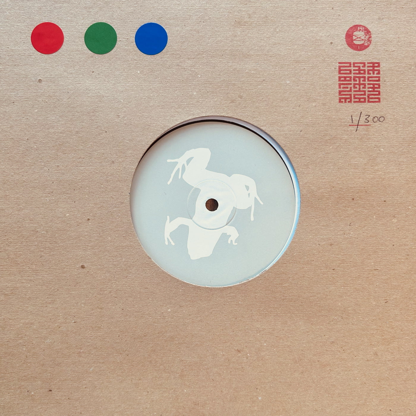 Finn Peters – Red And Green And Blue (10", Mantella Records, 2024) Front Cover